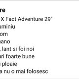 Vand urgent bicicleta XFact Aventure